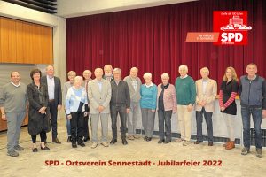 SPD-Sennestadt Jubilarfeier
