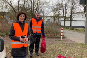 Renate Worms und Reinhard Wellenbrink in Aktion